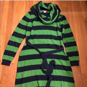 Vineyard Vines Cowl Sweater Dress